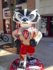 badger statue